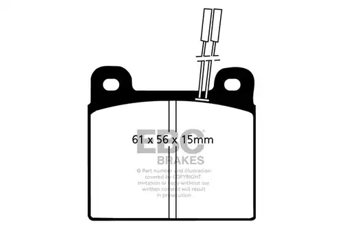 накладки EBC Brakes DP507