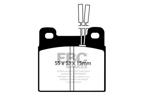 накладки EBC Brakes DP508