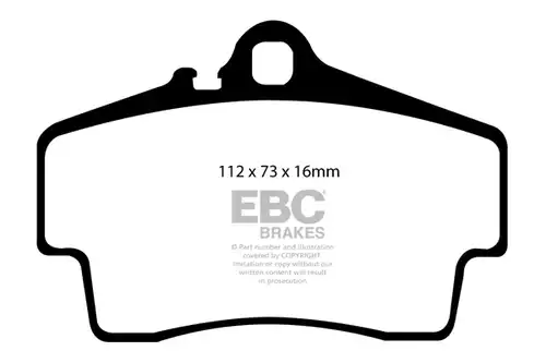 накладки EBC Brakes DP51208NDX