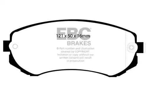 накладки EBC Brakes DP51279NDX