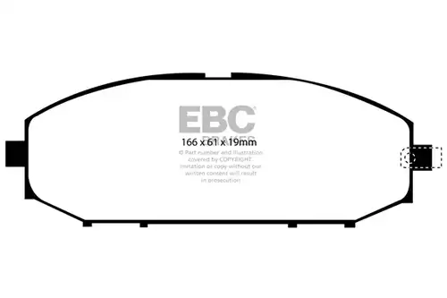 накладки EBC Brakes DP51280NDX