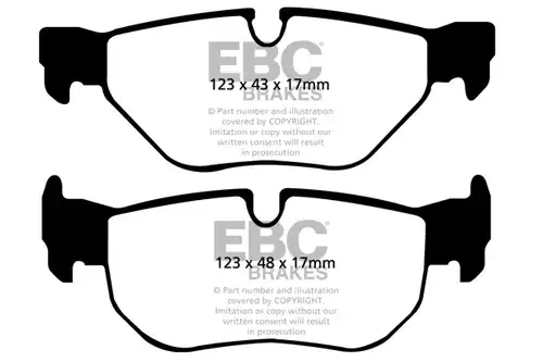 накладки EBC Brakes DP51577NDX