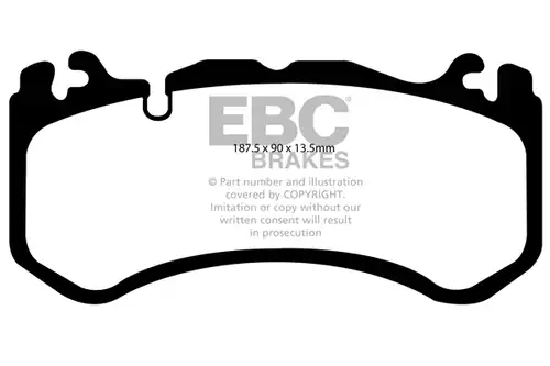 накладки EBC Brakes DP51939NDX