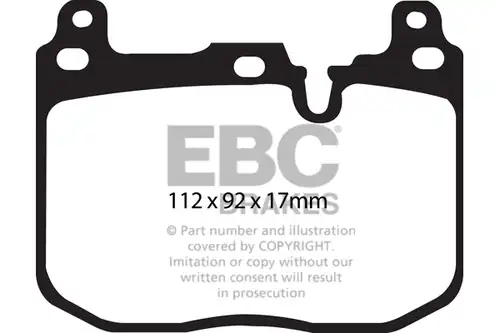 накладки EBC Brakes DP52130NDX