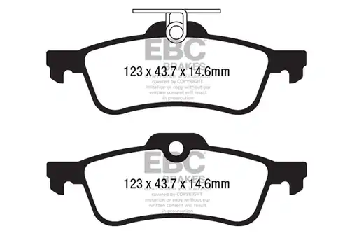 накладки EBC Brakes DP52181NDX