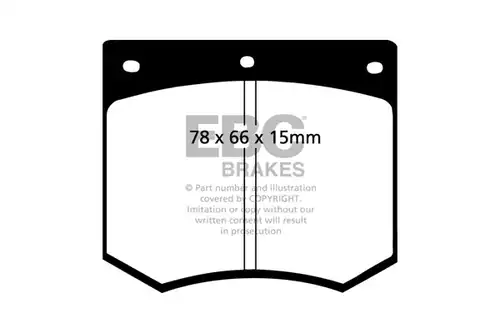 накладки EBC Brakes DP5291NDX