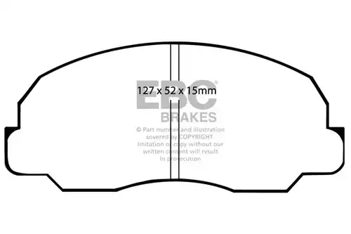 накладки EBC Brakes DP541
