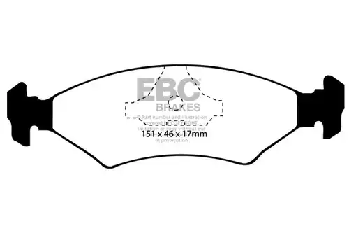 накладки EBC Brakes DP5415NDX