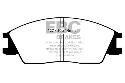 накладки EBC Brakes DP556