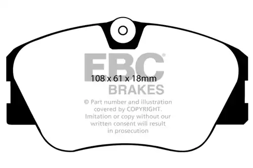 накладки EBC Brakes DP577