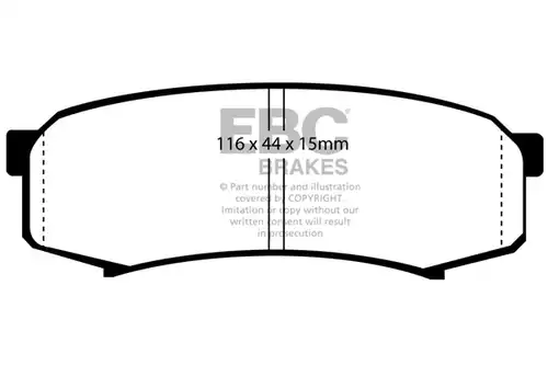 накладки EBC Brakes DP5993NDX