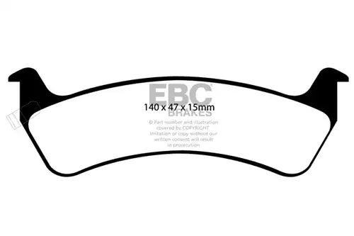 накладки EBC Brakes DP61129