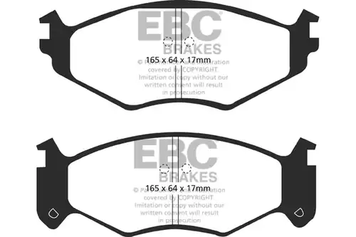 накладки EBC Brakes DP61250