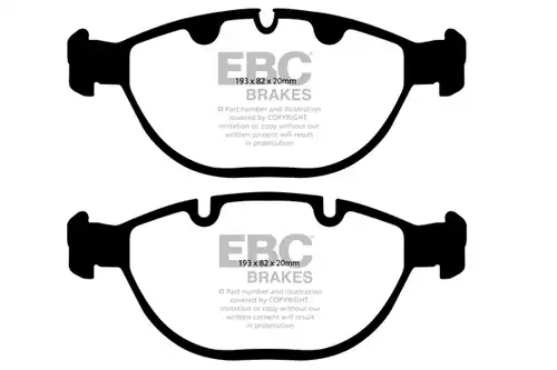 накладки EBC Brakes DP61472
