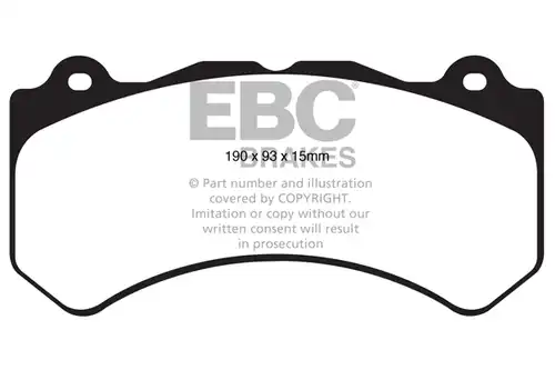 накладки EBC Brakes DP61853