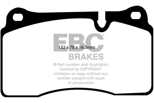 накладки EBC Brakes DP61922