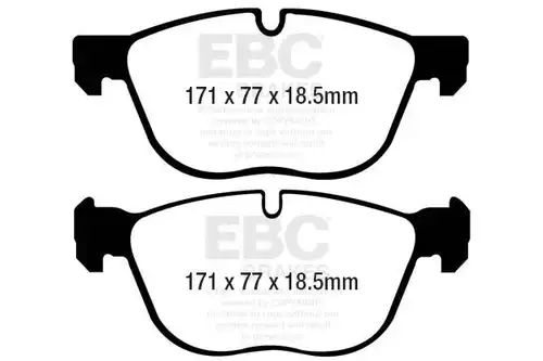 накладки EBC Brakes DP61938