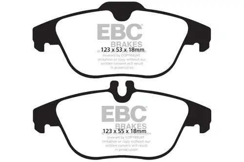 накладки EBC Brakes DP62012