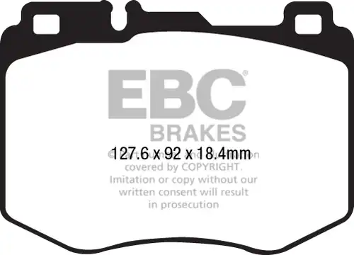 накладки EBC Brakes DP62210
