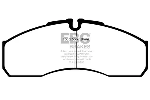 накладки EBC Brakes DP850