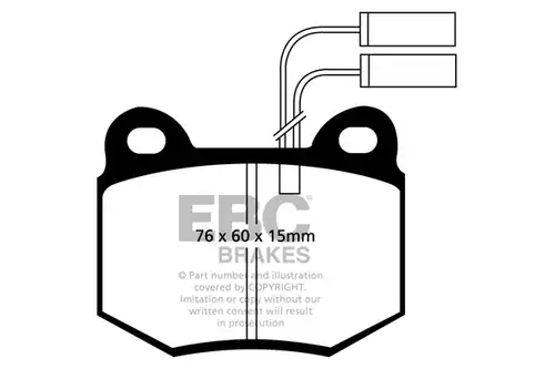 накладки EBC Brakes DP912