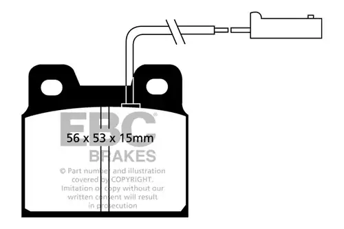 накладки EBC Brakes DP916