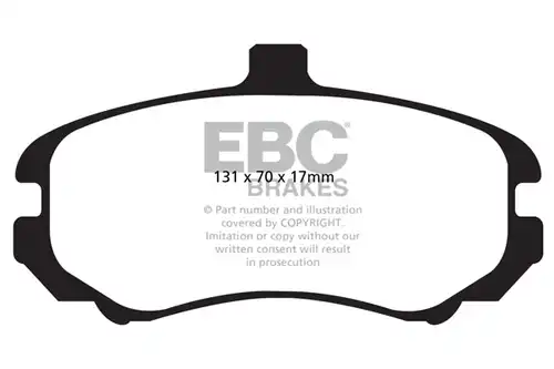 накладки EBC Brakes DPX2028