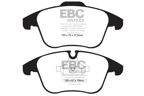 накладки EBC Brakes DPX2040
