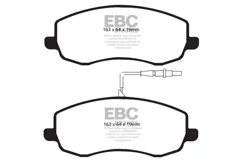 накладки EBC Brakes DPX2062
