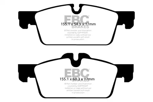 накладки EBC Brakes DPX2106