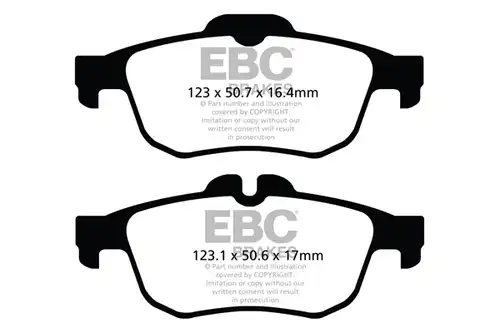 накладки EBC Brakes DPX2124