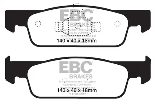 накладки EBC Brakes DPX2146