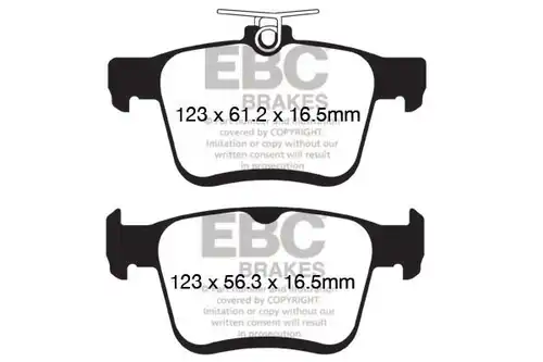 накладки EBC Brakes DPX2153