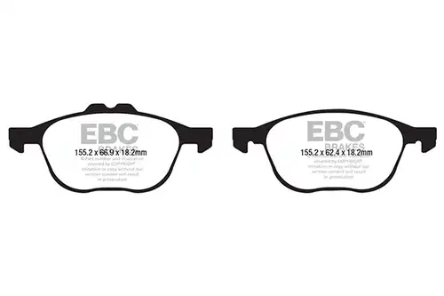 накладки EBC Brakes DPX2194