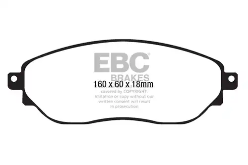 накладки EBC Brakes DPX2226