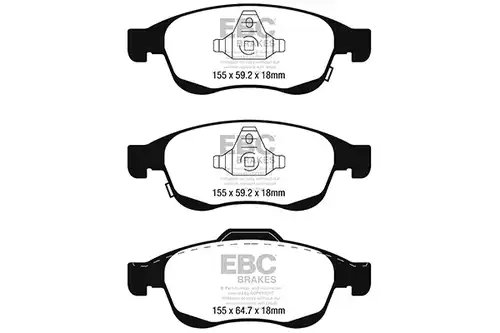 накладки EBC Brakes DPX2247