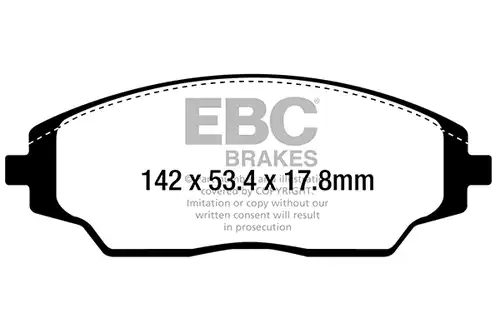 накладки EBC Brakes DPX2294