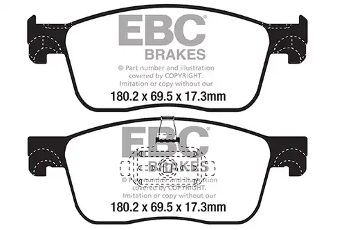 накладки EBC Brakes DPX2308