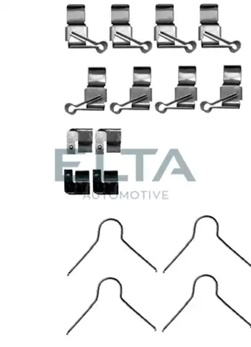 комплект принадлежности, дискови накладки ELTA AUTOMOTIVE EA8785