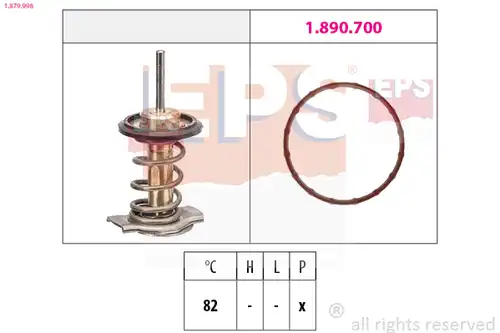 термостат, охладителна течност EPS 1.879.998
