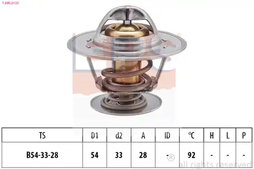 термостат, охладителна течност EPS 1.880.213S