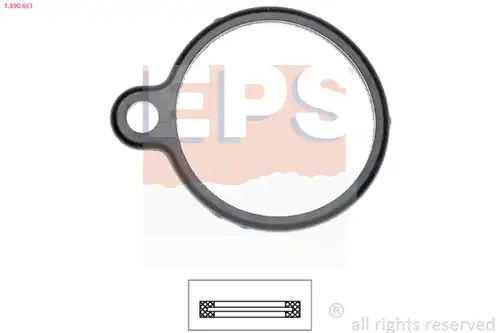 уплътнение, термостат EPS 1.890.651