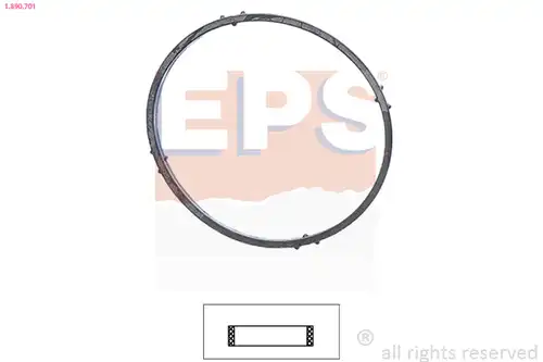 уплътнение, термостат EPS 1.890.701