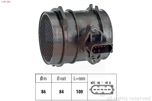 въздухомер-измерител на масата на въздуха EPS 1.991.499