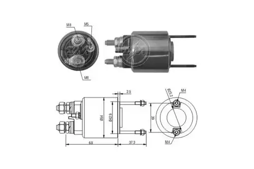 магнитен превключвател, стартер ERA ZM1596