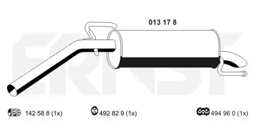 крайно гърне ERNST 013178