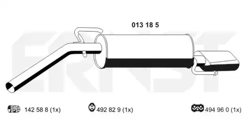 крайно гърне ERNST 013185
