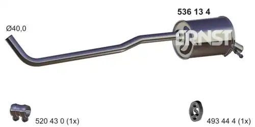 крайно гърне ERNST 536134