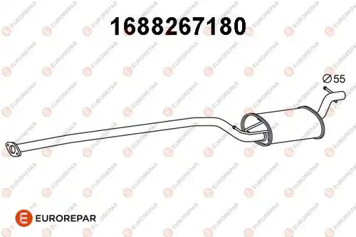 средно гърне EUROREPAR 1688267180