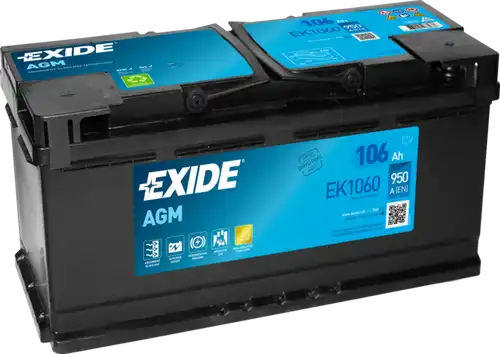 стартов акумулатор EXIDE EK1060